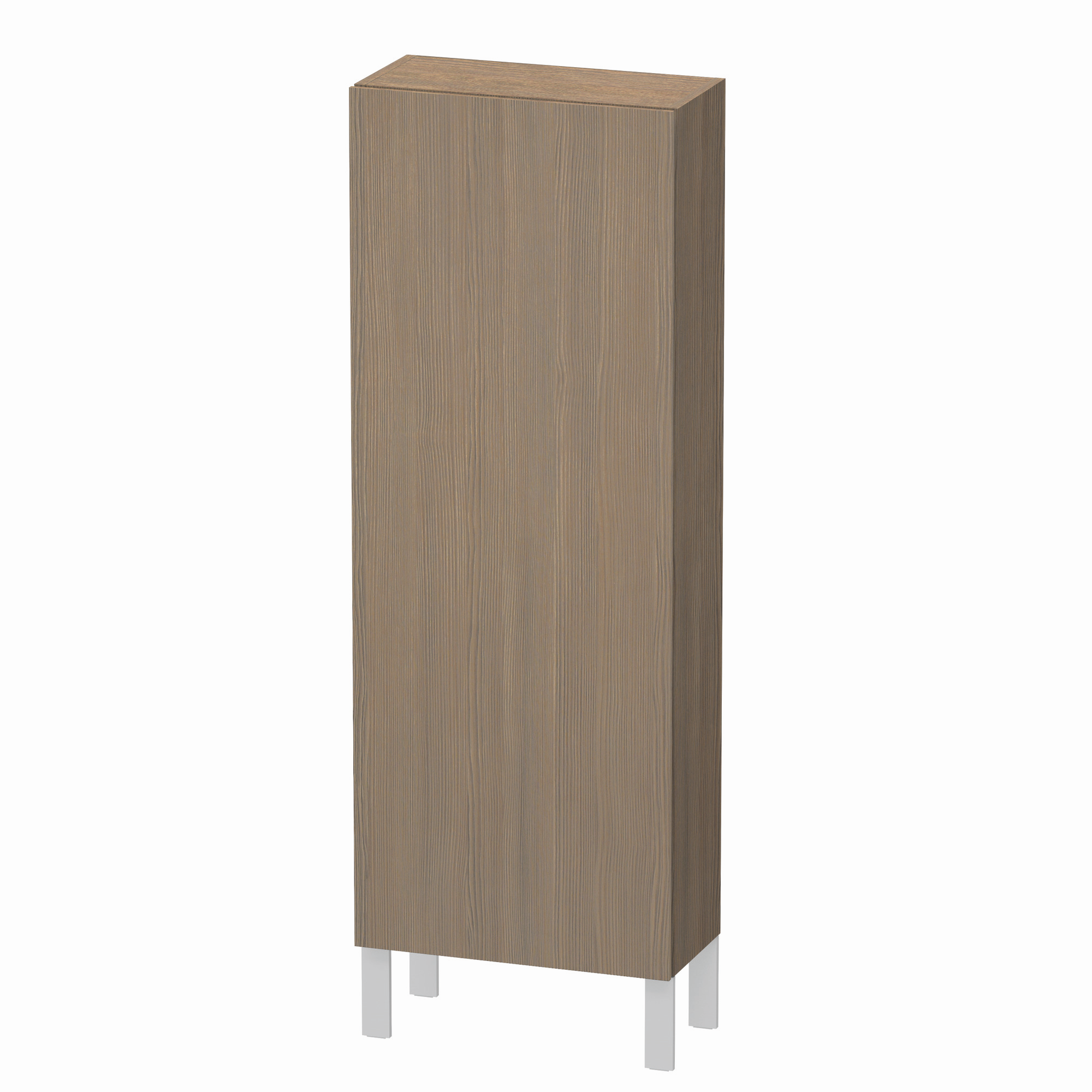 Duravit Halbhochschrank L-Cube 50x24,3x132cm, Tür rechts, eiche terra