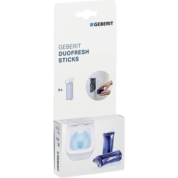 Geberit Stick DuoFresh zum Schutz vor Schmutz durch Kalk/Urinstein