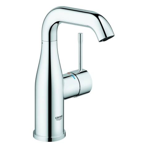 GROHE Waschtisch-Einhebelmischer Essence 1/2", M-Size, ohne Ablaufgarnitur, chrom