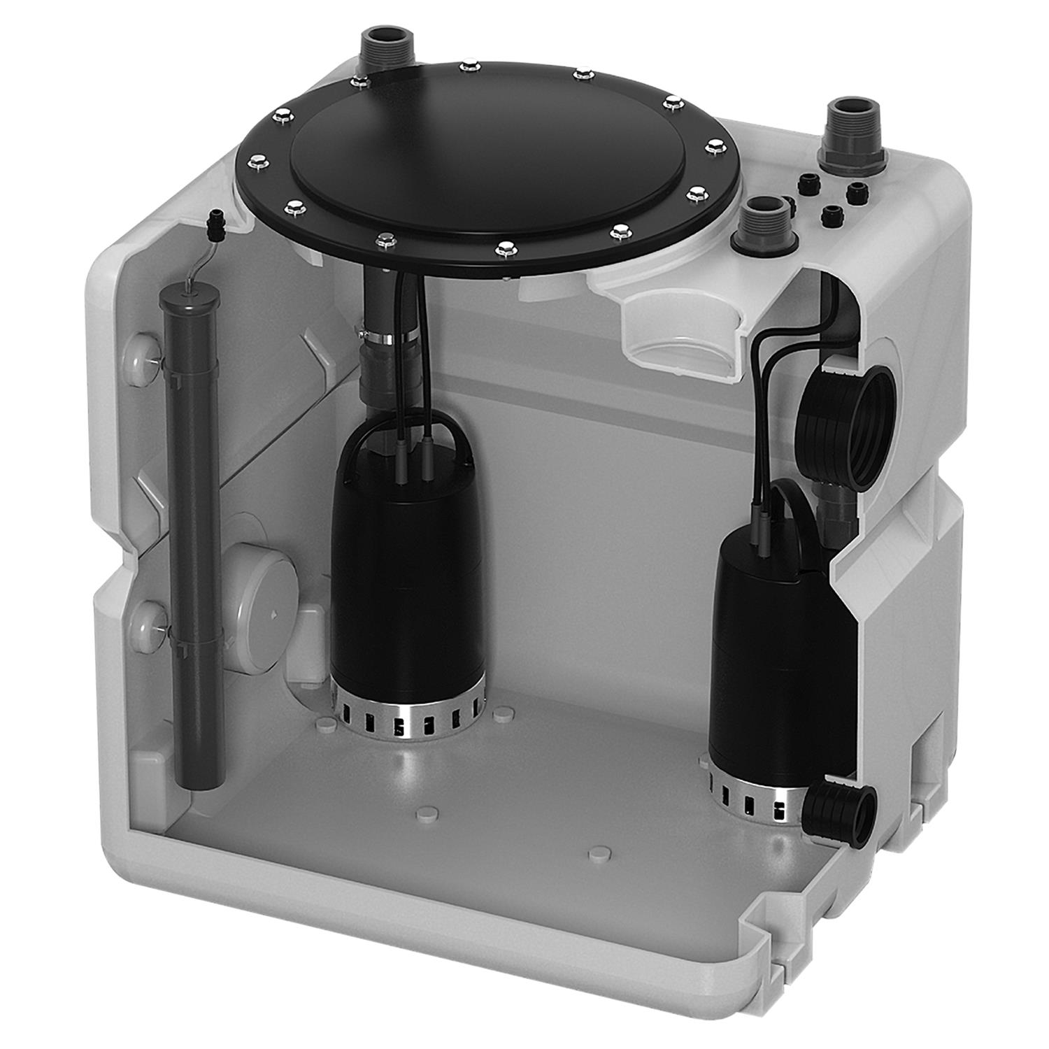 Grundfos Sammelbehälter DUOLIFT 270.40.CC 270 l