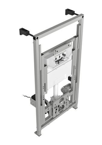 HEWI WC-Modul S 50 für WC V, elektronisch höhenverstellbar, Funkfernbedienung