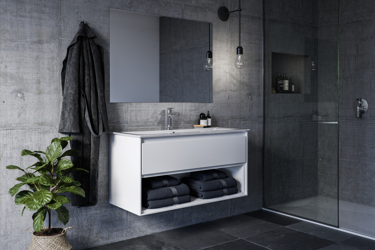 Ideal-Standard Fertigmontageset Connect Air für UP-Wannen-Einhebelmischer, verchromt