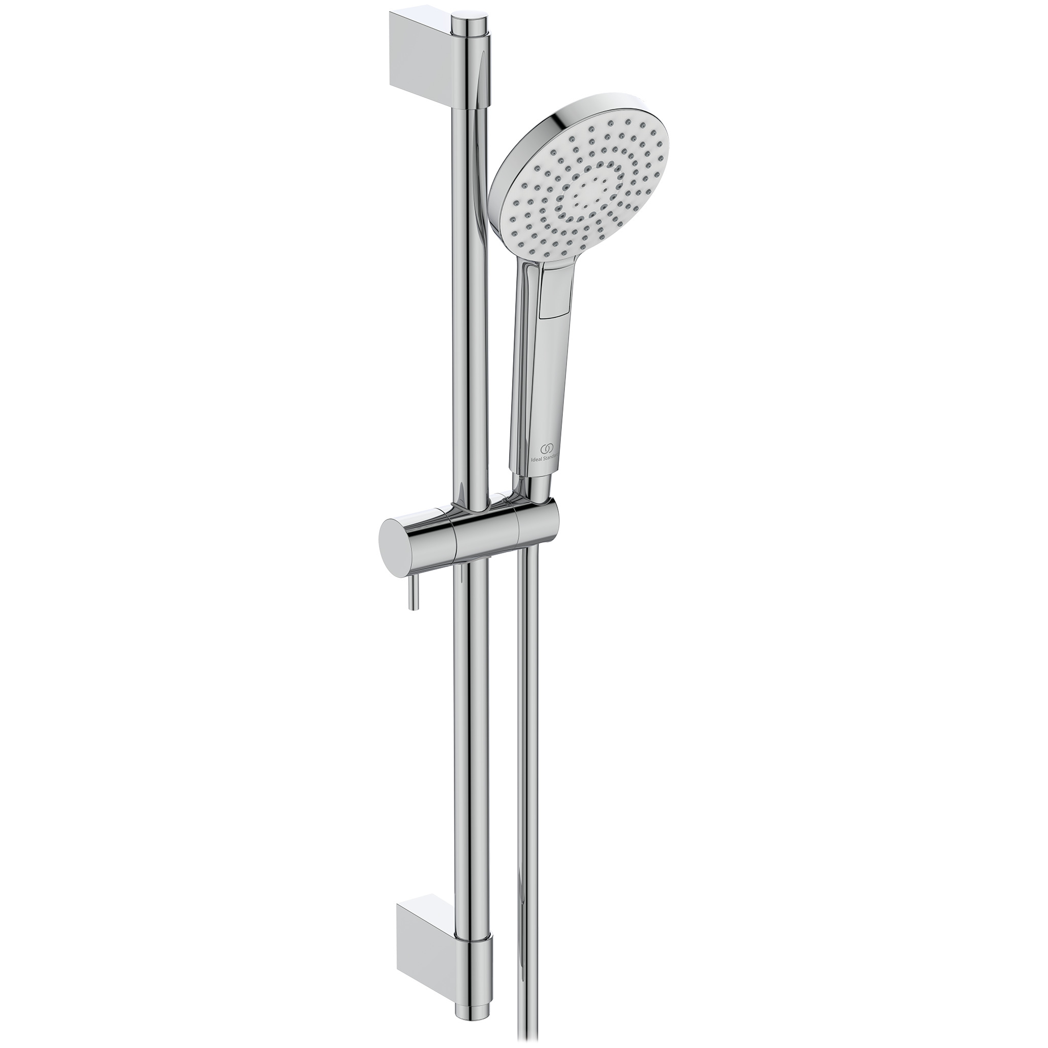 Ideal-Standard Brausekombination Idealrain Evo 600 mm, 3-Funktionshandbrause, d&#x3D;110mm, verchromt