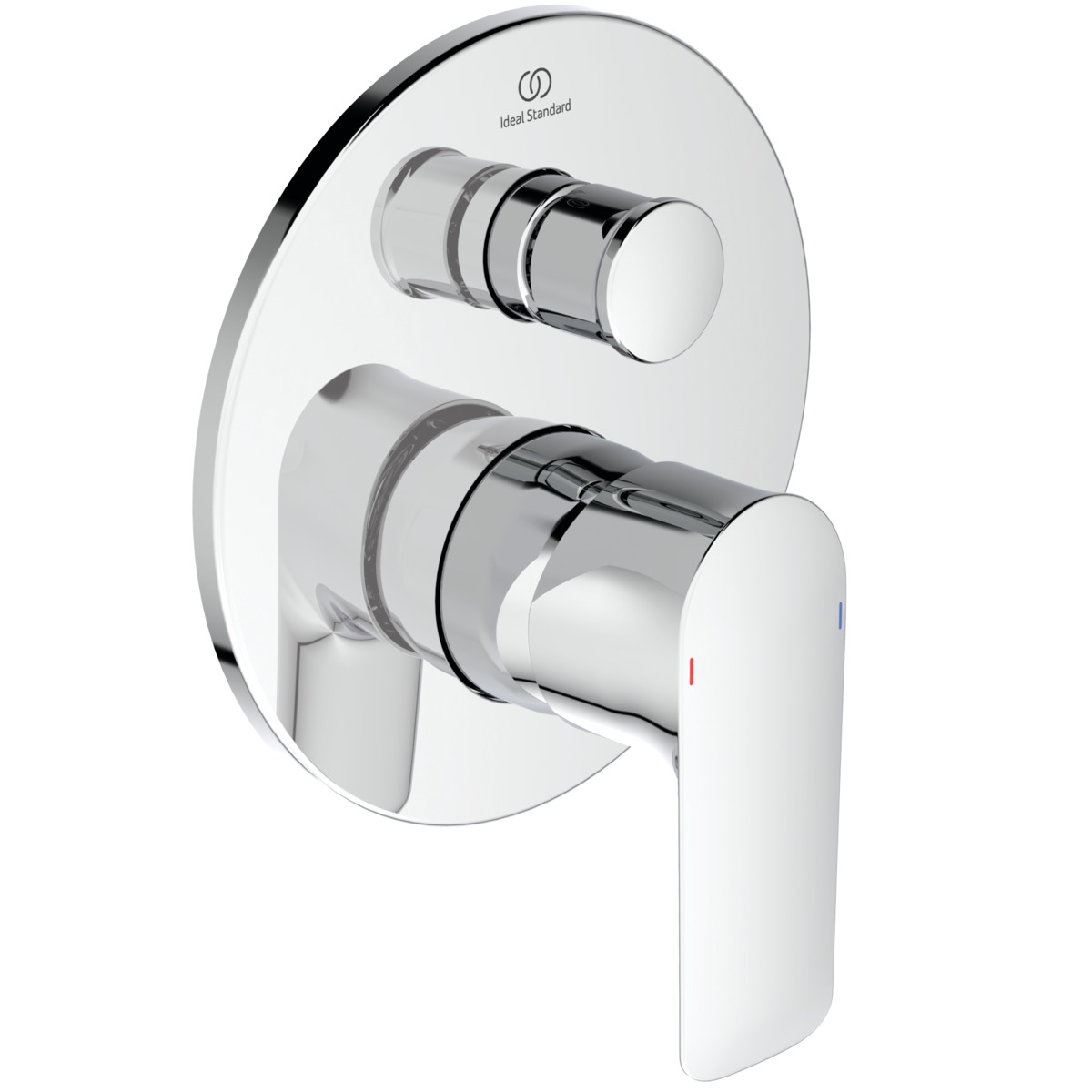 Ideal-Standard Fertigmontageset Connect Air für UP-Wannen-Einhebelmischer, verchromt