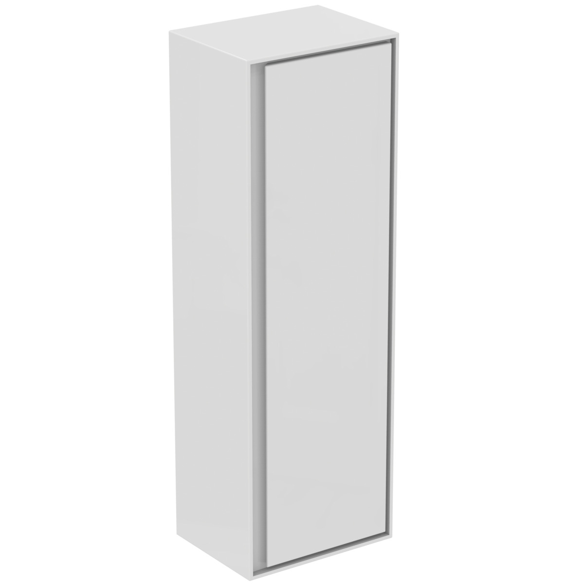 Ideal-Standard Halbhochschrank Connect Air 40x30x120cm, weiß glänzend/weiß matt