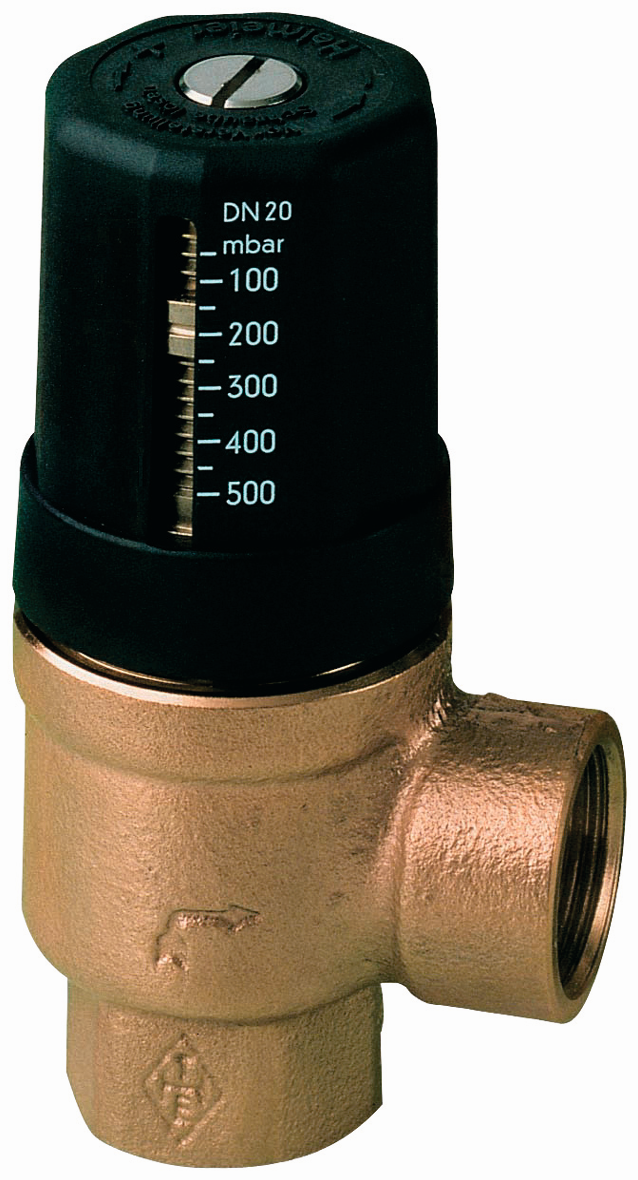 Heimeier Differenzdruck-Überstromventil Hydrolux DN 32, Muffen-IG, Rotguss