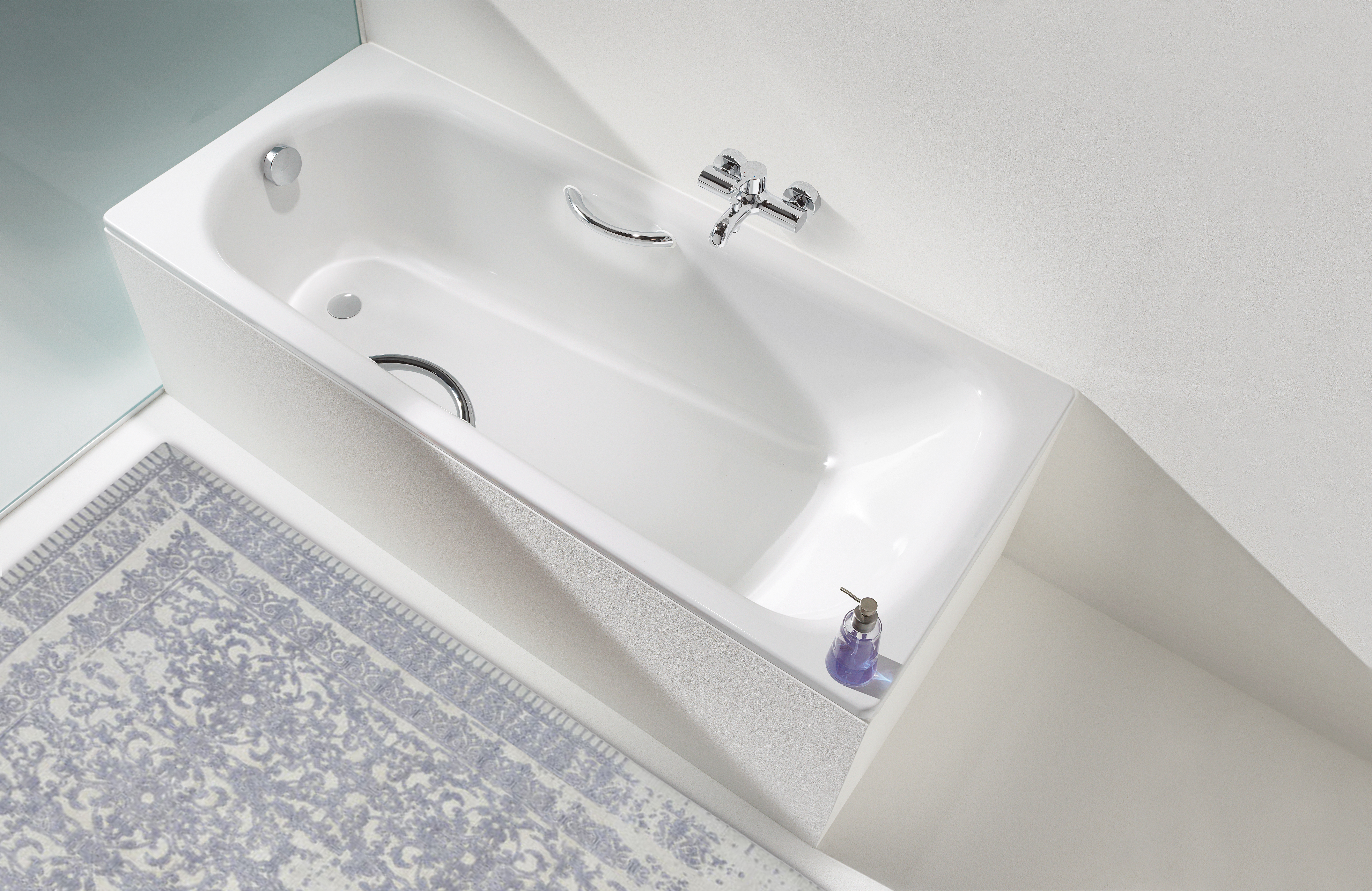 Kaldewei Badewanne SANIFORM PLUS 373-1 170x75cm, Standard, weiß