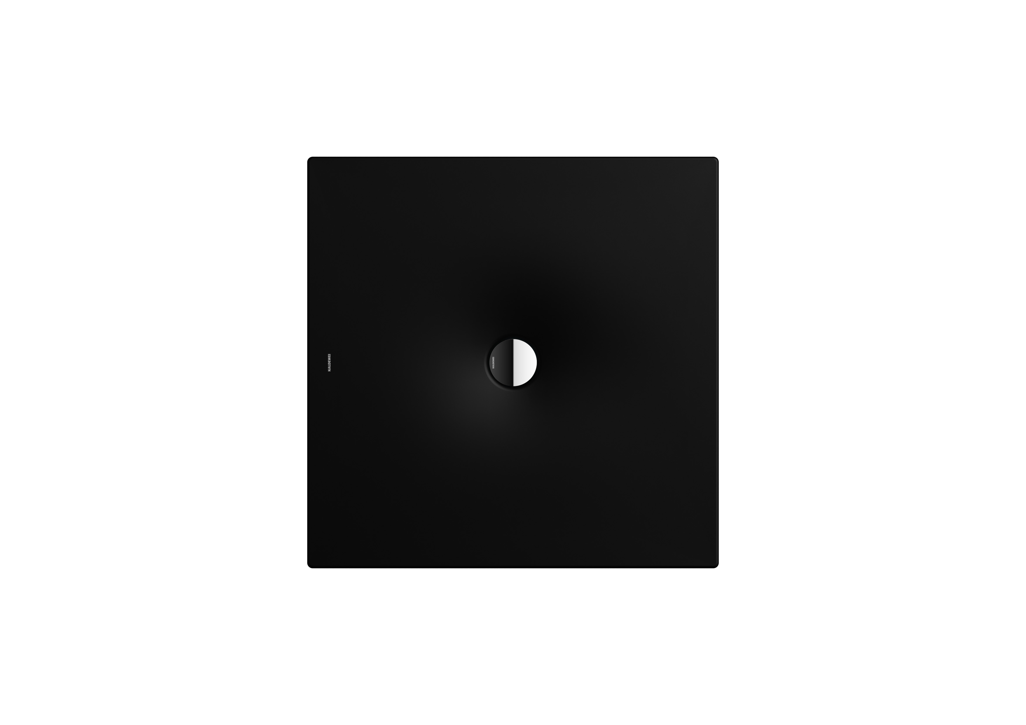 Kaldewei Duschwanne SCONA 968-1 120x120cm, schwarz matt100