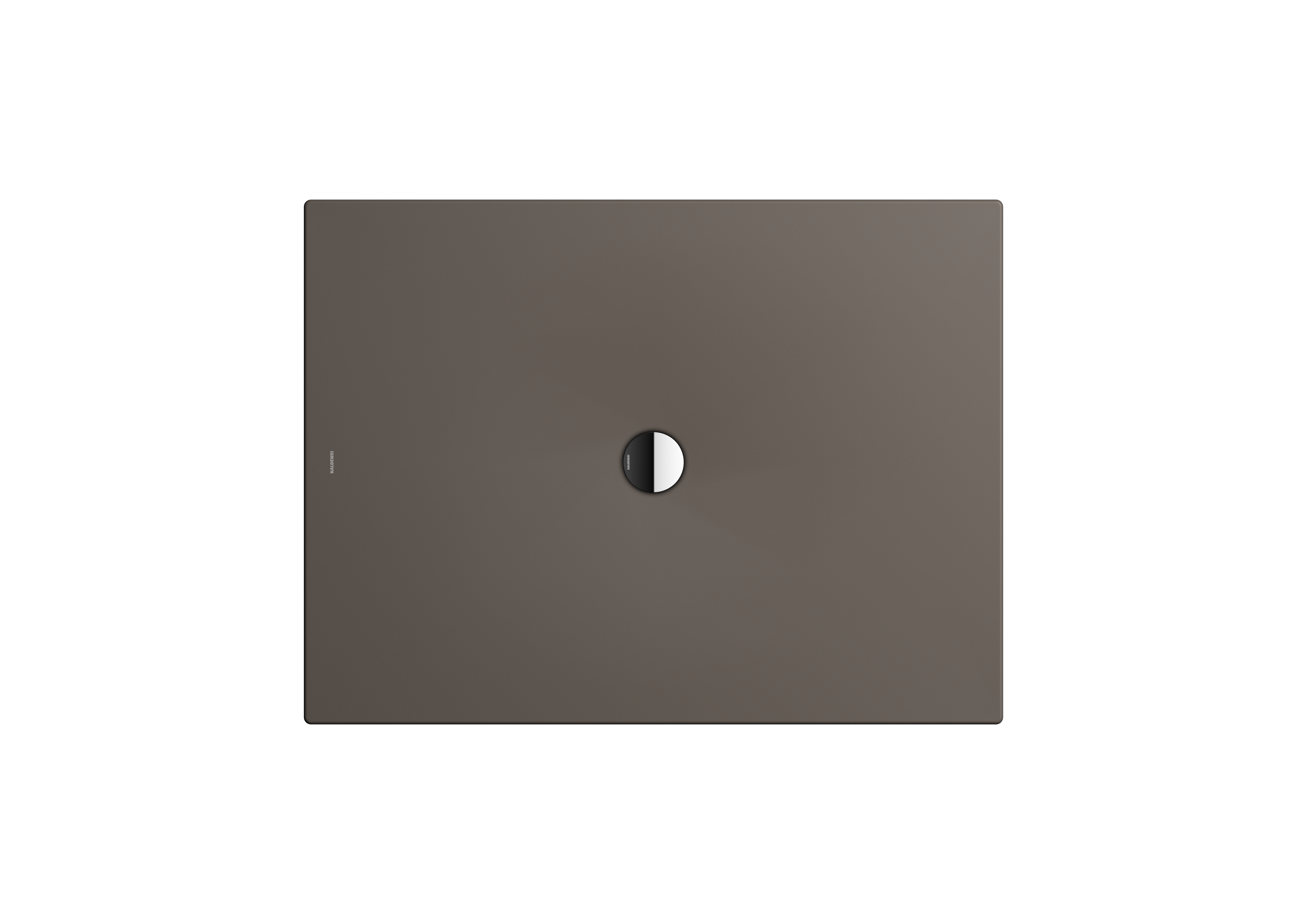 Kaldewei Duschwanne SCONA 963-1 90x110cm, Secure Plus, warm grey80