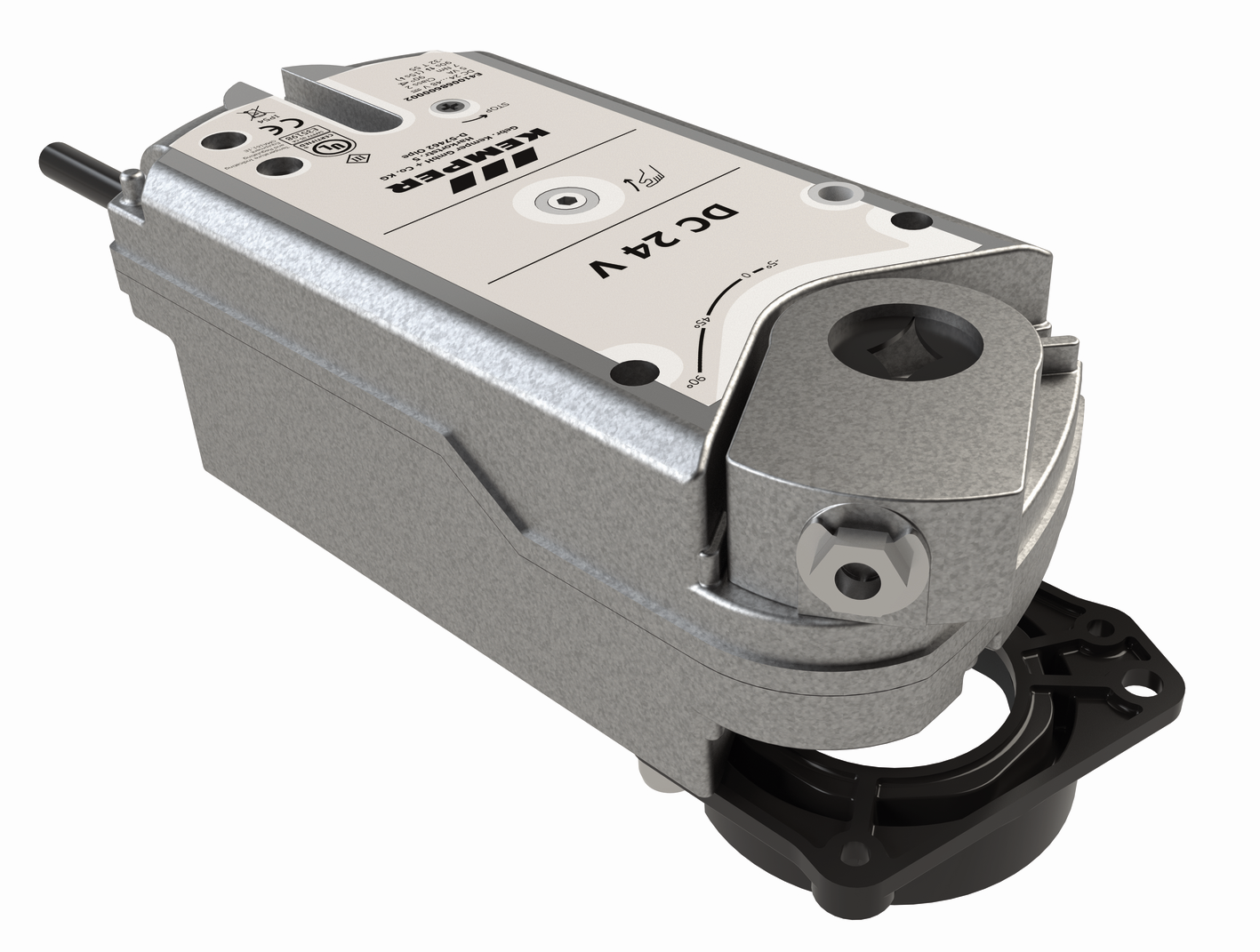Kemper Federrückzug-Stellantrieb DN 15-20, 24 V, für Vollstromabsperrventile