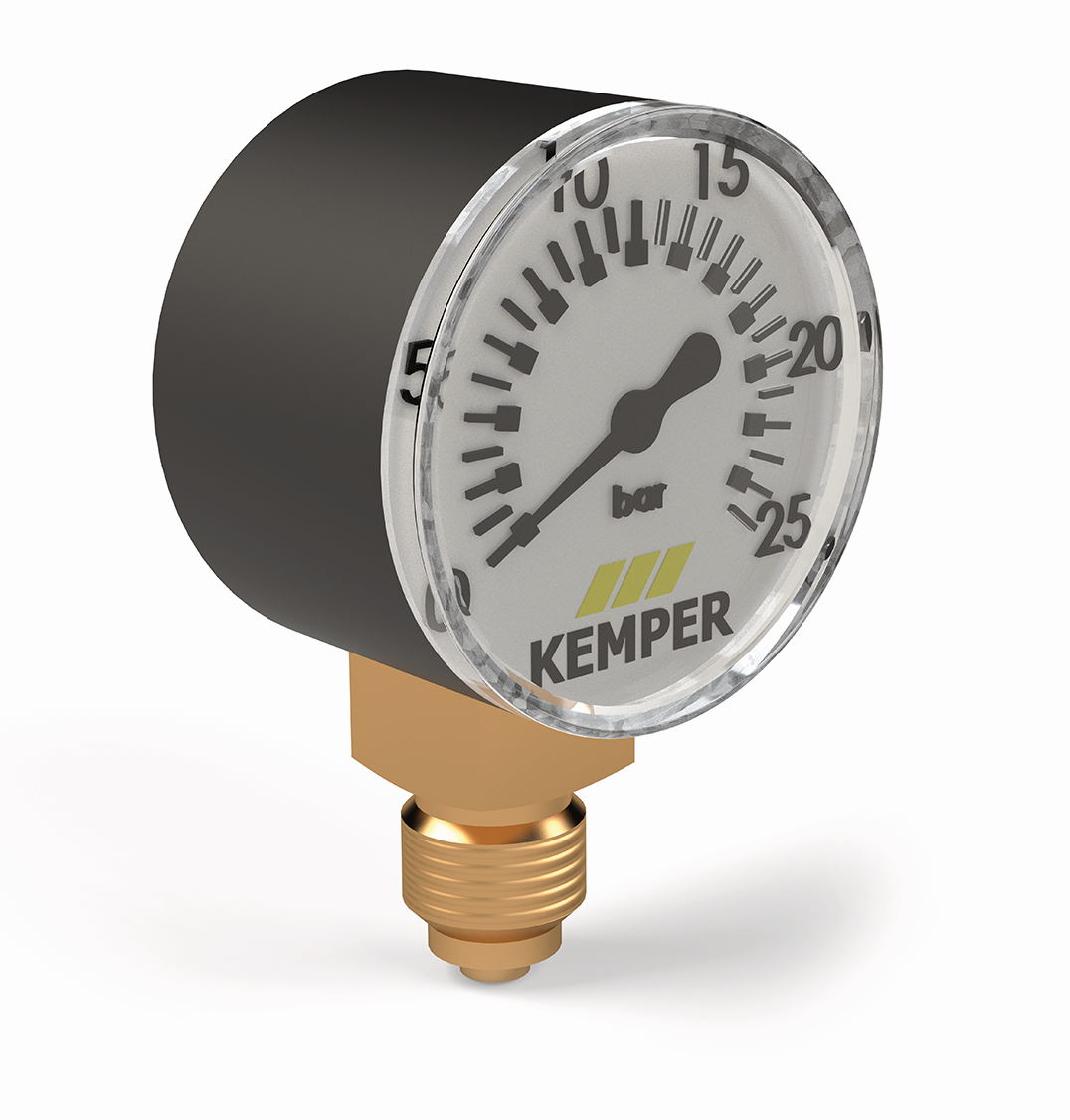 Kemper Vordruckmanometer 1-25 bar