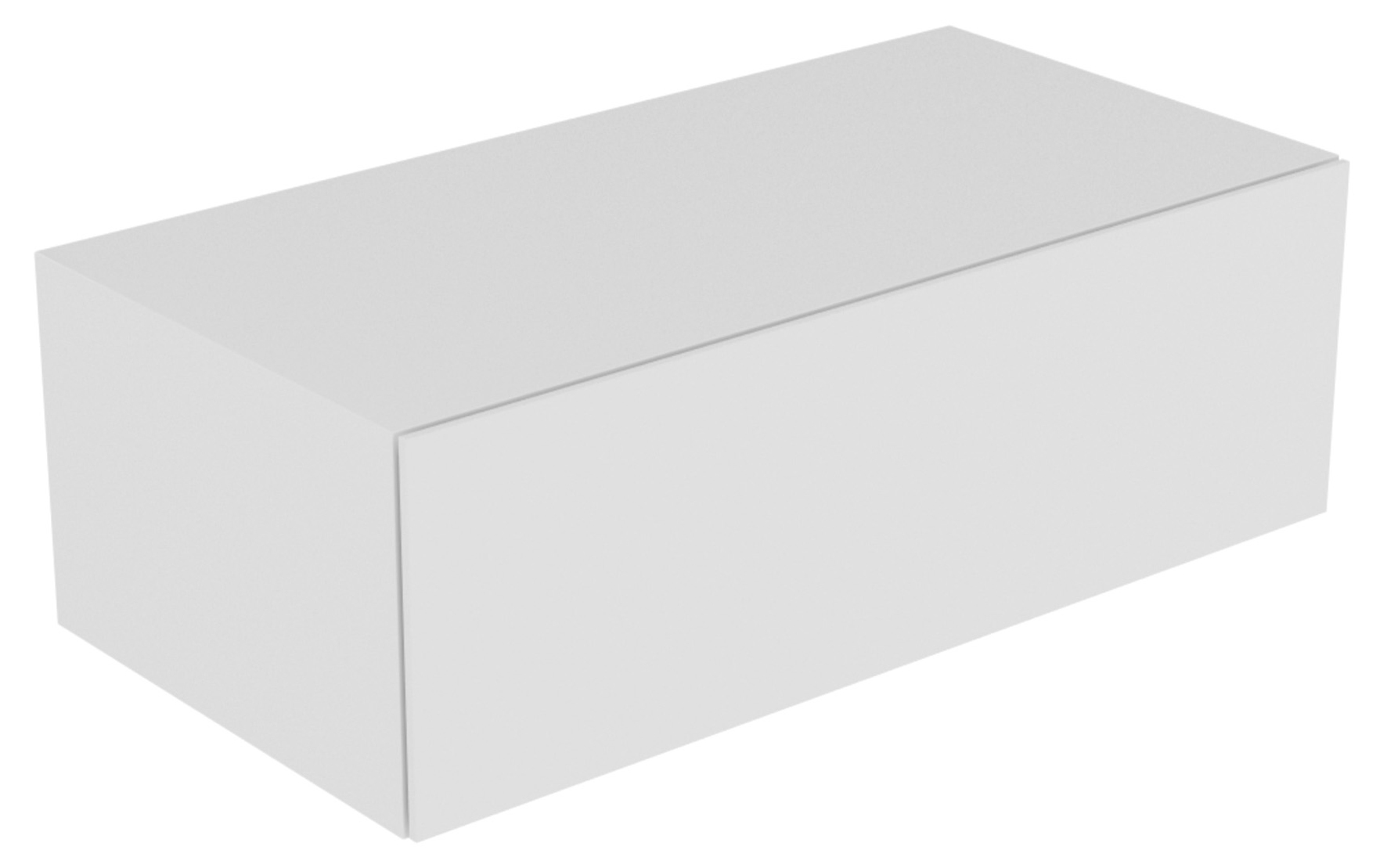 KEUCO Sideboard Edition 11 Planning 105x35x53,5cm, 1 Frontauszug, Strukturlack Weiß