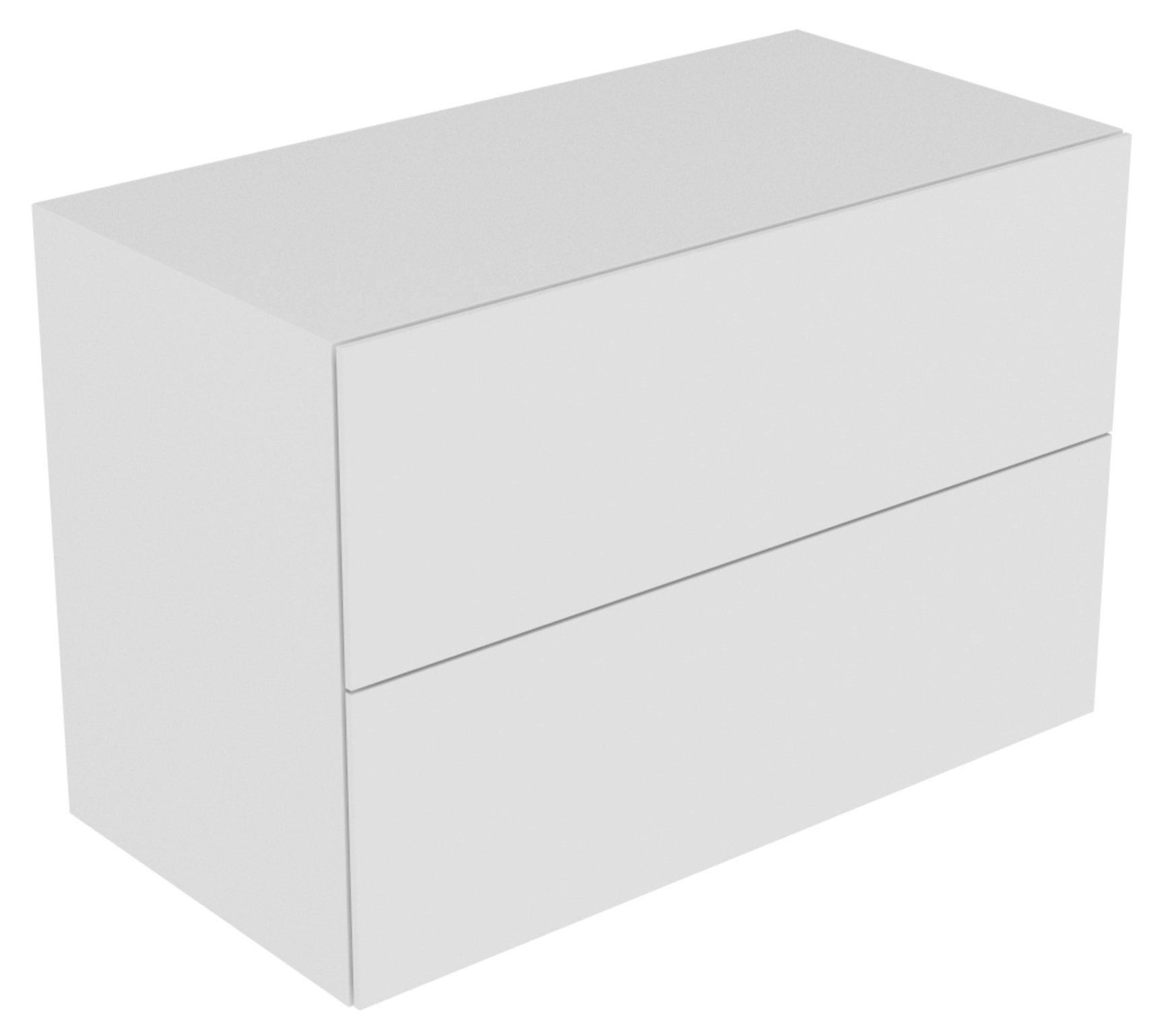 KEUCO Sideboard Edition 11 Planning 105x35x53,5cm, 2 Frontauszüge, Furnier Eiche Hell