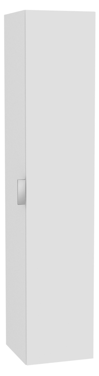 KEUCO Hochschrank Edition 11 Planning 35x170x37cm, 1-türig, rechts, Lack Seidenmatt, Glas Anthrazit klar