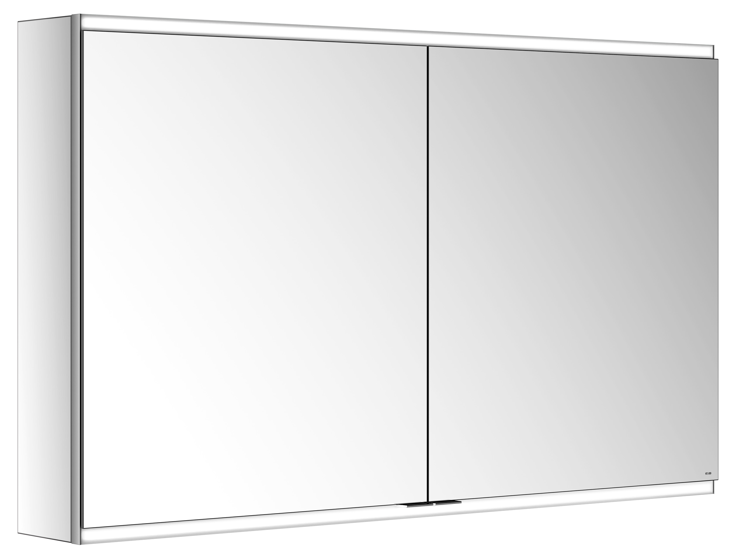 KEUCO Spiegelschrank Royal Modular 2.0 DALI 1200 x 700 x 160 mm, 2 Steckdosen, Wandeinbau, 2 Türen, beleuchtet