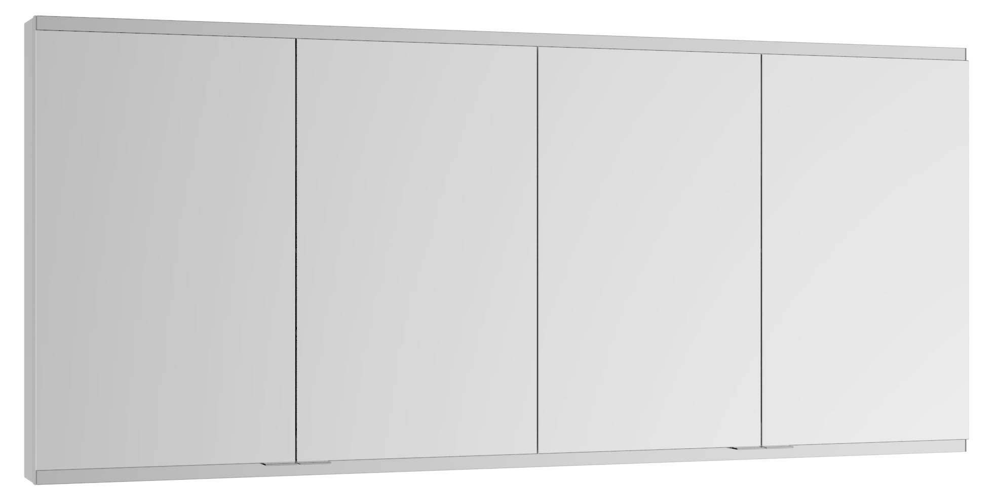 KEUCO Spiegelschrank Royal Modular 2.0 2100 x 900 x 120 mm, ohne Steckdose, Wandeinbau, 4 Türen