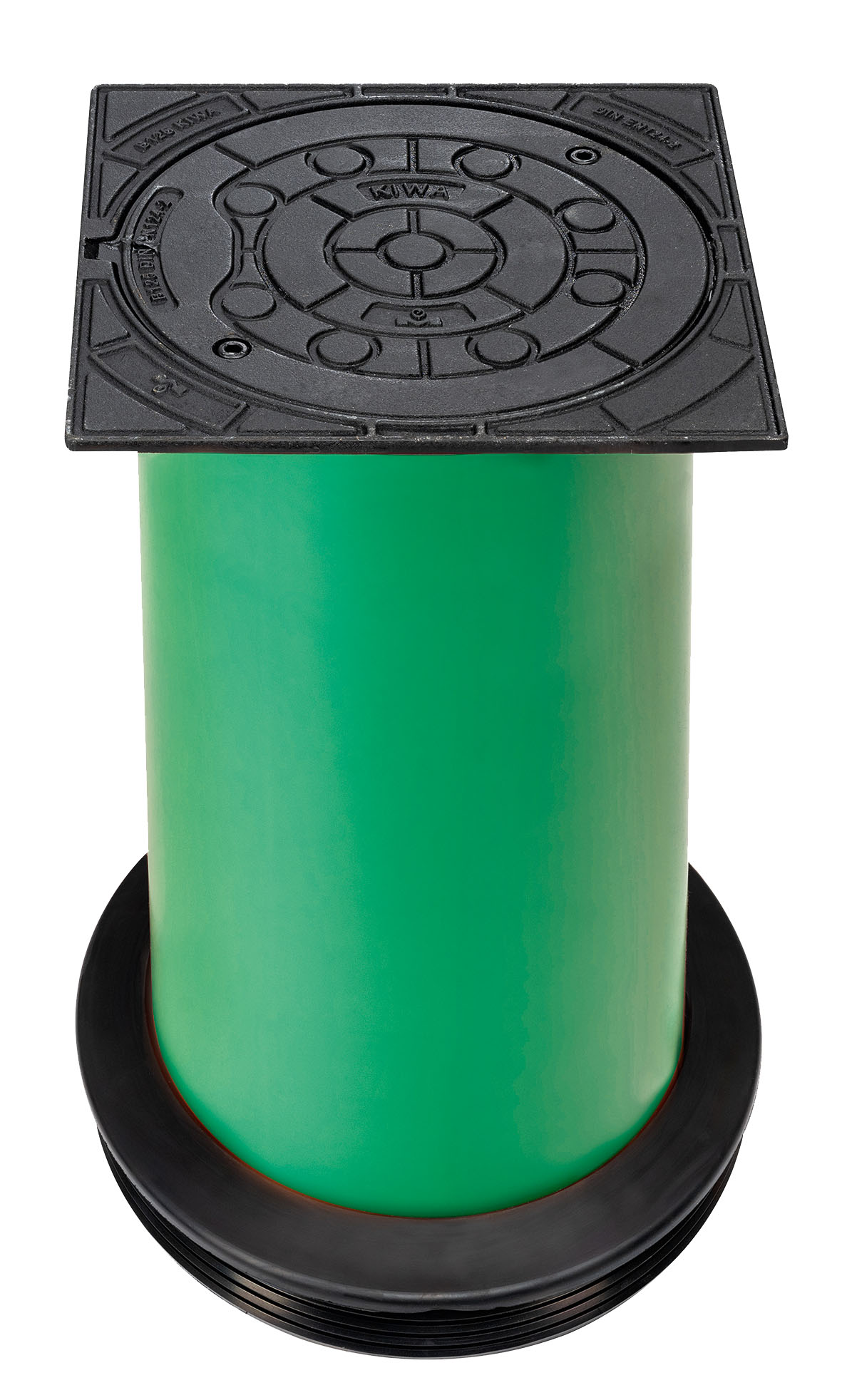 KG Teleskopabdeckung 1m Schachtabdeckung Mit Deckel DN315 - KG Rohr - KG Schacht