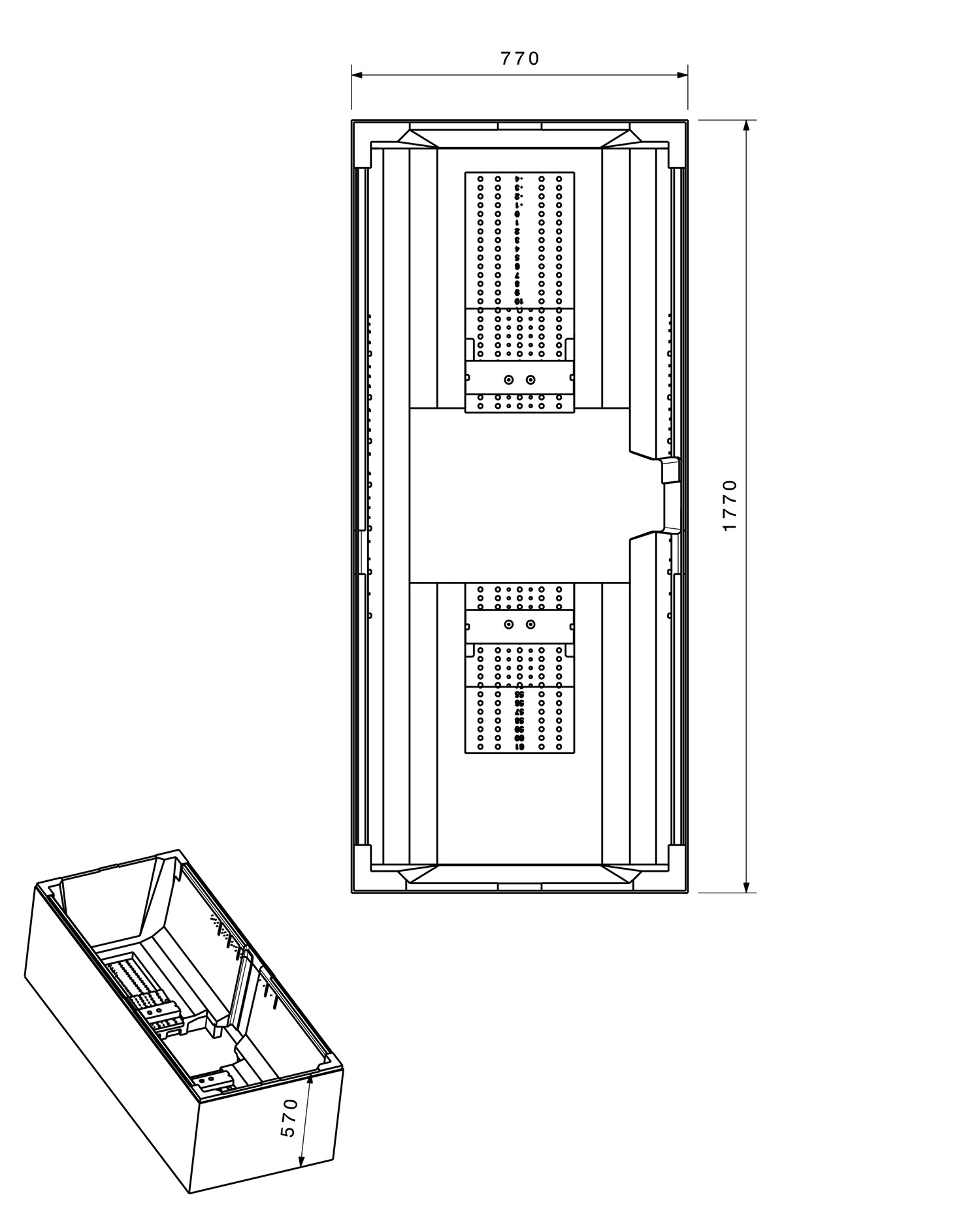 Poresta Bwt Compact Grohe Essence Stahl 1800x800