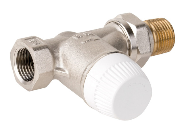 Resideo Thermostatventil H Durchgang 1/2", Messing, für hohe Durchflüsse