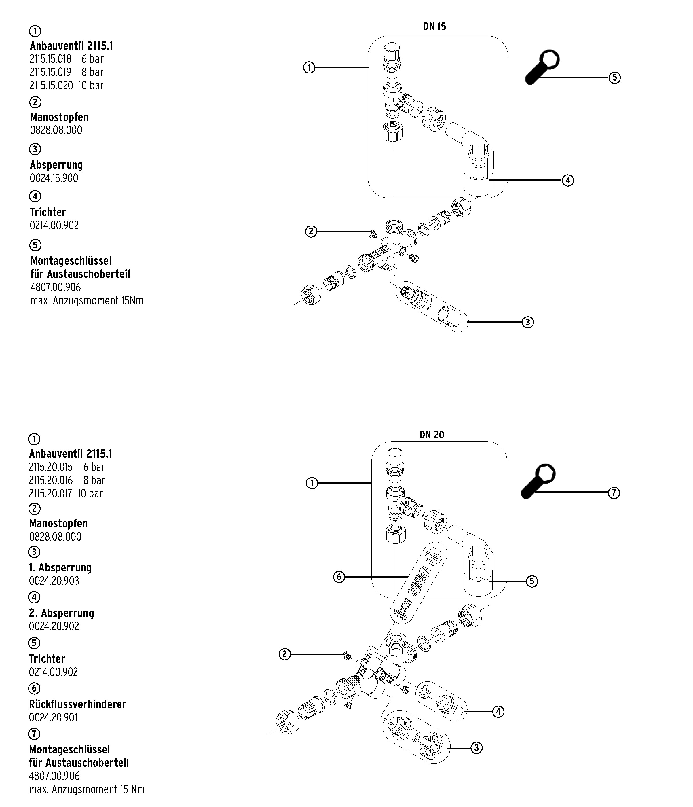 SYR Sicherheitsgruppe SYRobloc 24 10 bar, R 3/4, DN 20, rohgelb