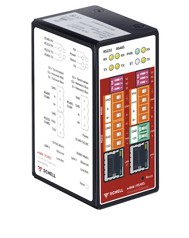 SCHELL Gateway SWS MODBUS IP/RTU-X Link 2500 Datenpunkte
