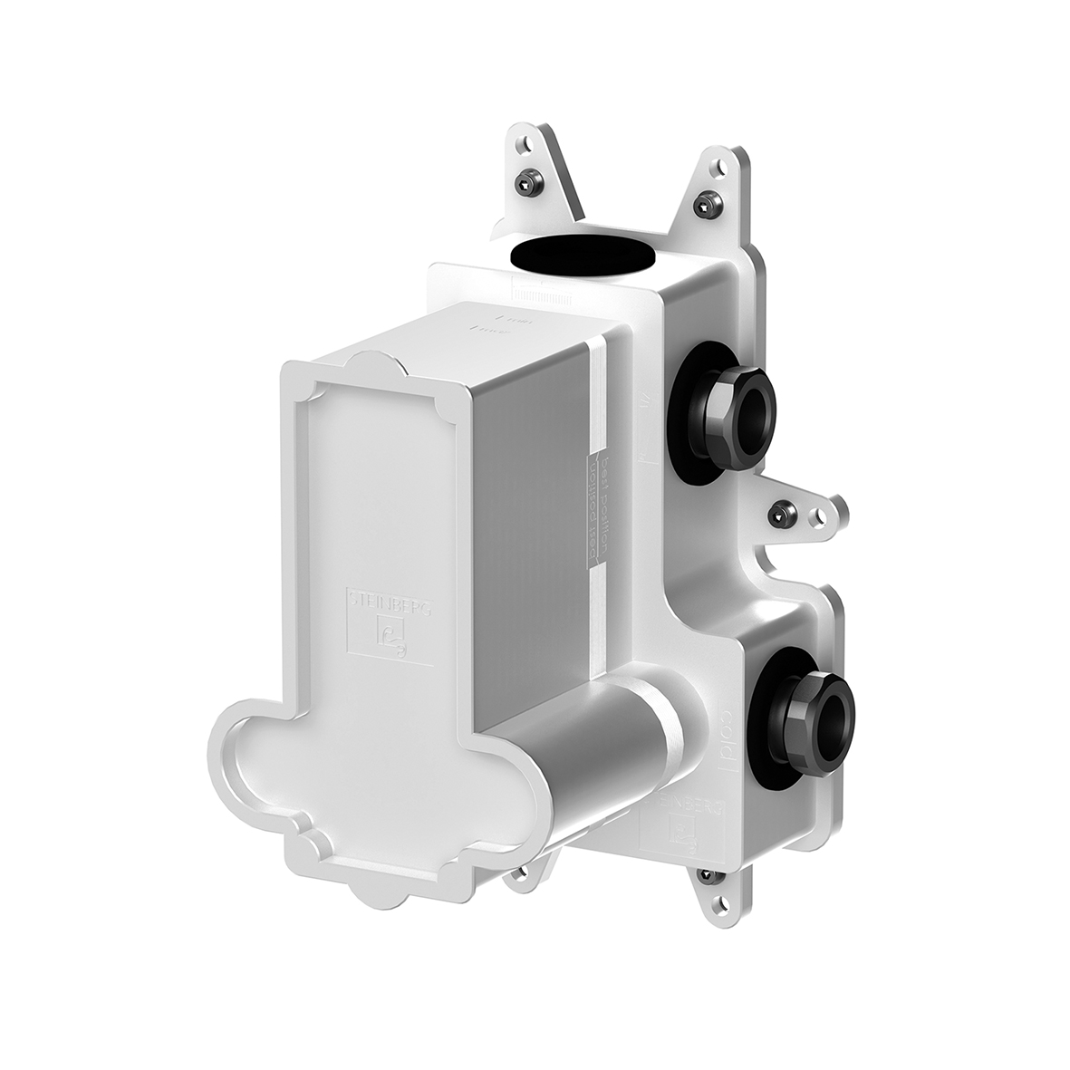 Steinberg UP-Einbaukörper 1/2", für UP-Thermostat, 2-Wege Umsteller