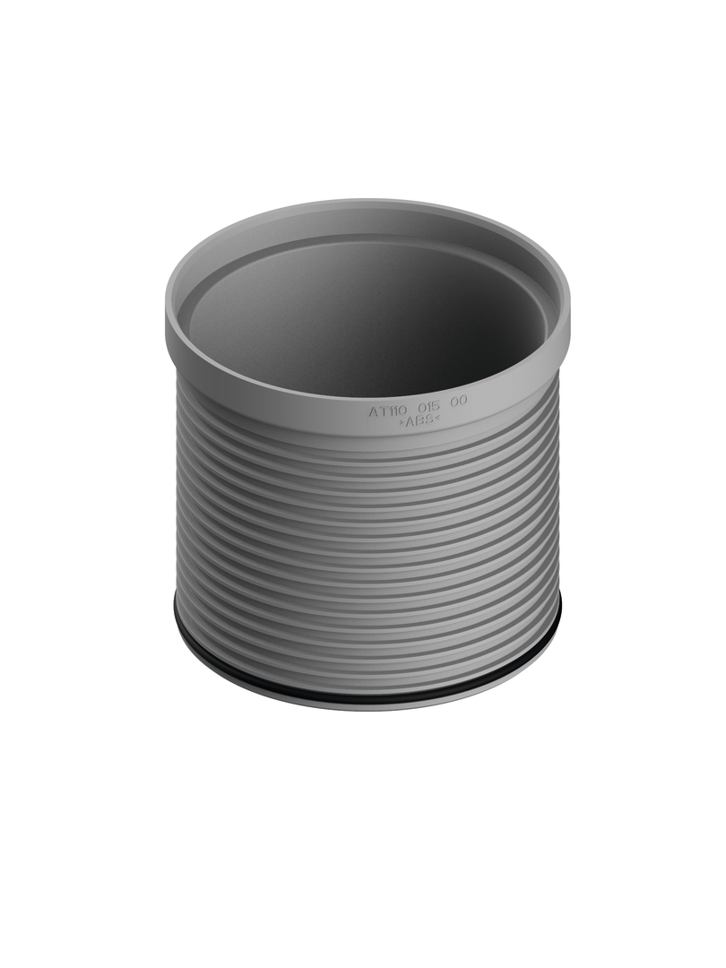 TECE Aufsatzstückverlängerung TECEdrainpoint S mit O-Ring Dichtung, Kunststoff ABS