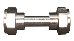 USH Tiefenausgleichsstücke 35-60 mm ausziebar, 2x Überwurfmutter 3/4", für HK-Anschluss