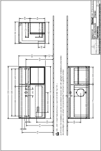 V&B Waschtisch-Unterschrank Wandbeleuchtung Finion 120cm, Abdeckplatte black matt, Regal Oak Veneer, Glossy white lacquer