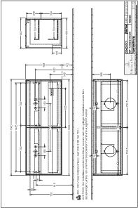 V&B Waschtisch-Unterschrank Wandbeleuchtung Finion 160x60,3cm, Abdeckplatte black matt, White matt lacquer