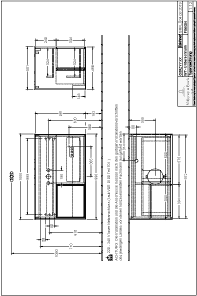 V&B Waschtisch-Unterschrank Wandbeleuchtung Finion 100cm, Abdeckplatte black matt, Regal Black matt lacquer, Oak Veneer