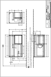 V&B Waschtisch-Unterschrank Wandbeleuchtung Finion 100cm, Abdeckplatte black matt, Regal Oak Veneer, Oak Veneer