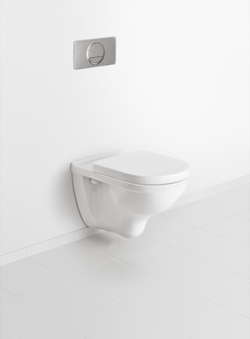 V&amp;B Wand-WC-Combi-Pack O.NOVO weiß, DirectFlush, mit WC-Sitz 36 x 56 cm