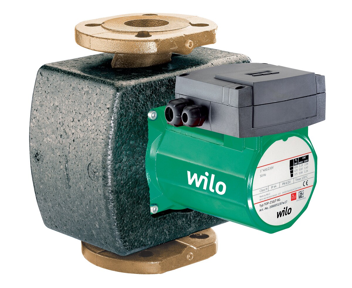 Wilo Standard-Trinkwasserpumpe TOP-Z 80/10, DN 80, 360 mm, PN 10, 400 V