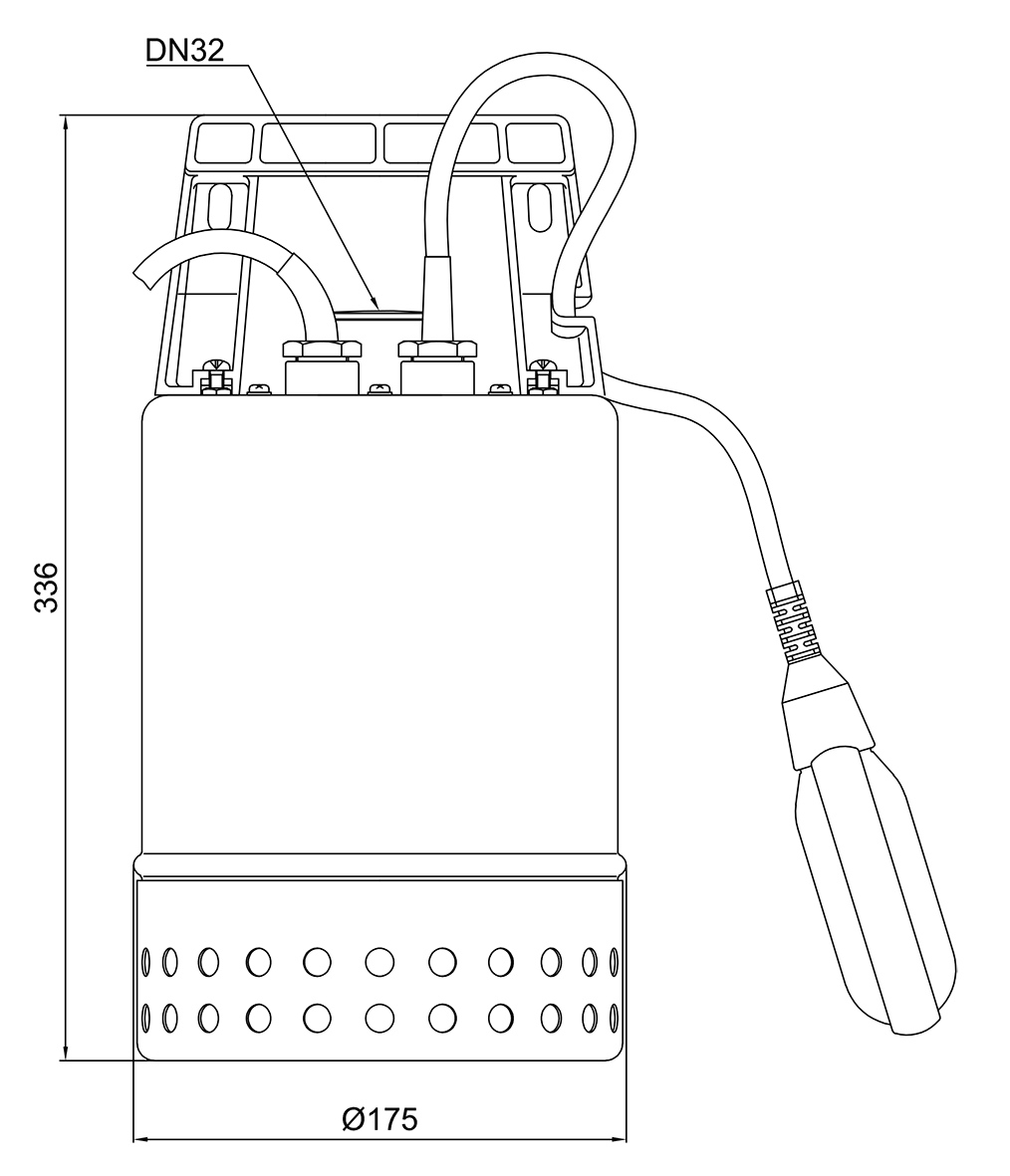 Zehnder-Pumpen Schmutzwasser-Tauchpumpe E-ZW 50 A-2, Edelstahl